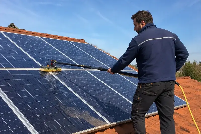 Nettoyage et entretien de panneaux solaires à Doix lès Fontaines